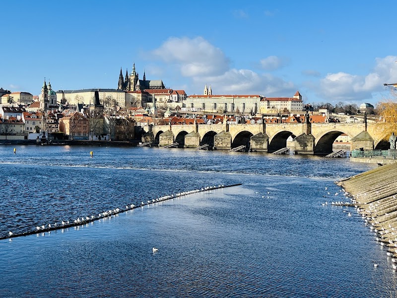 Charles Bridge and Vltava Riverside Walk